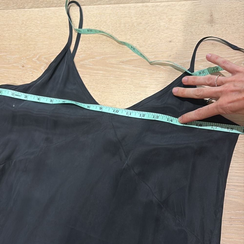 NWOT Jenni Kayne Rio Slip Dress in Black Sz L - Picture 8 of 8